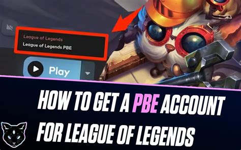 How to get a PBE account for League of Legends